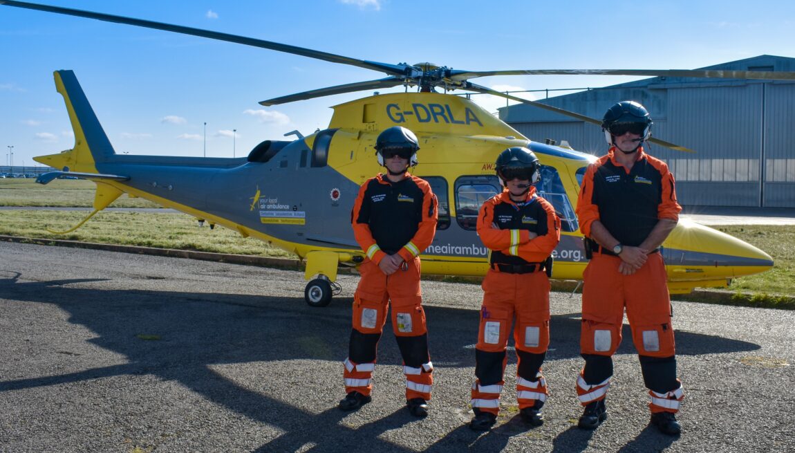 Gentex partners with UK air ambulance organization to save lives
