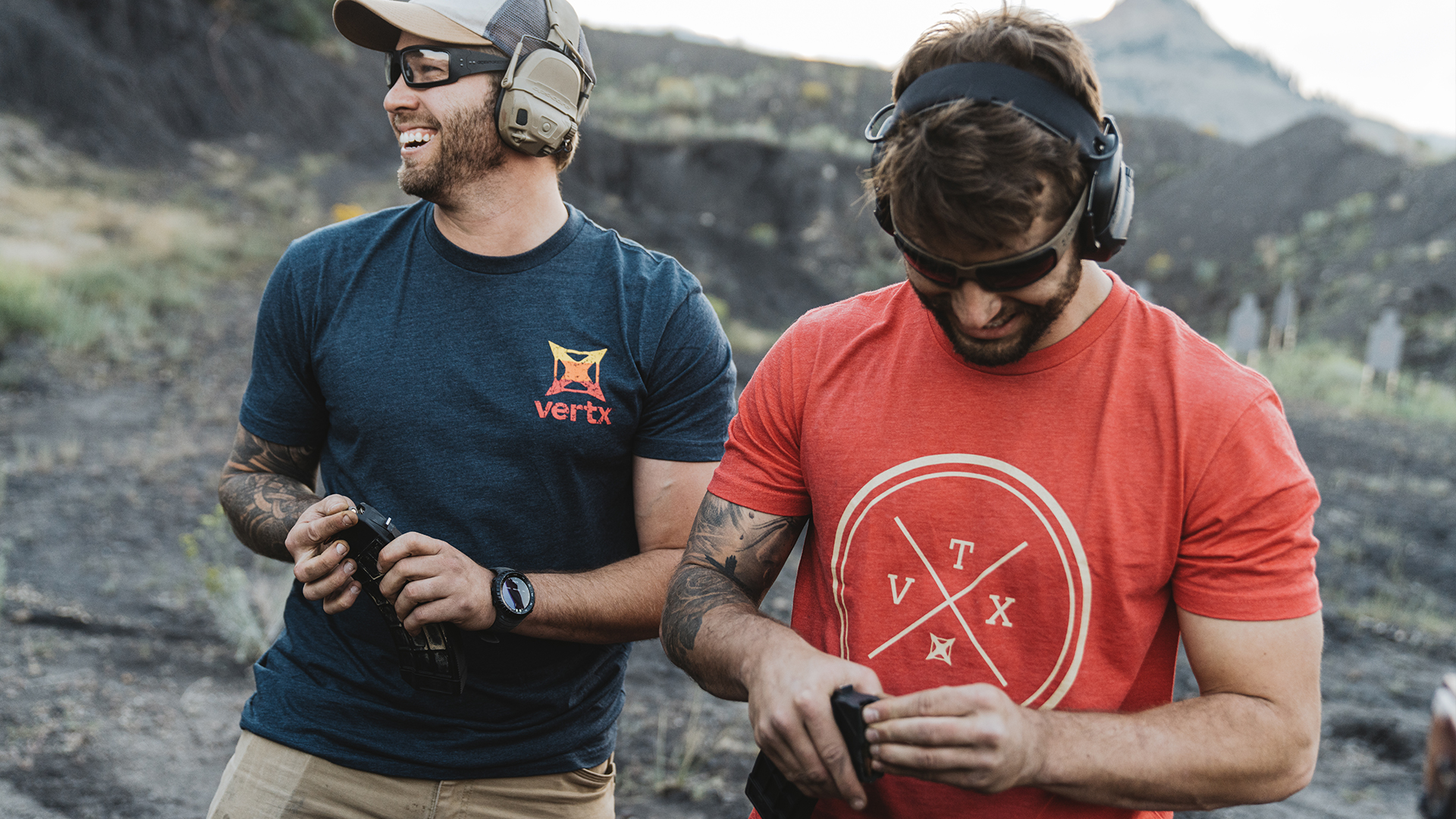 image: men with headset training