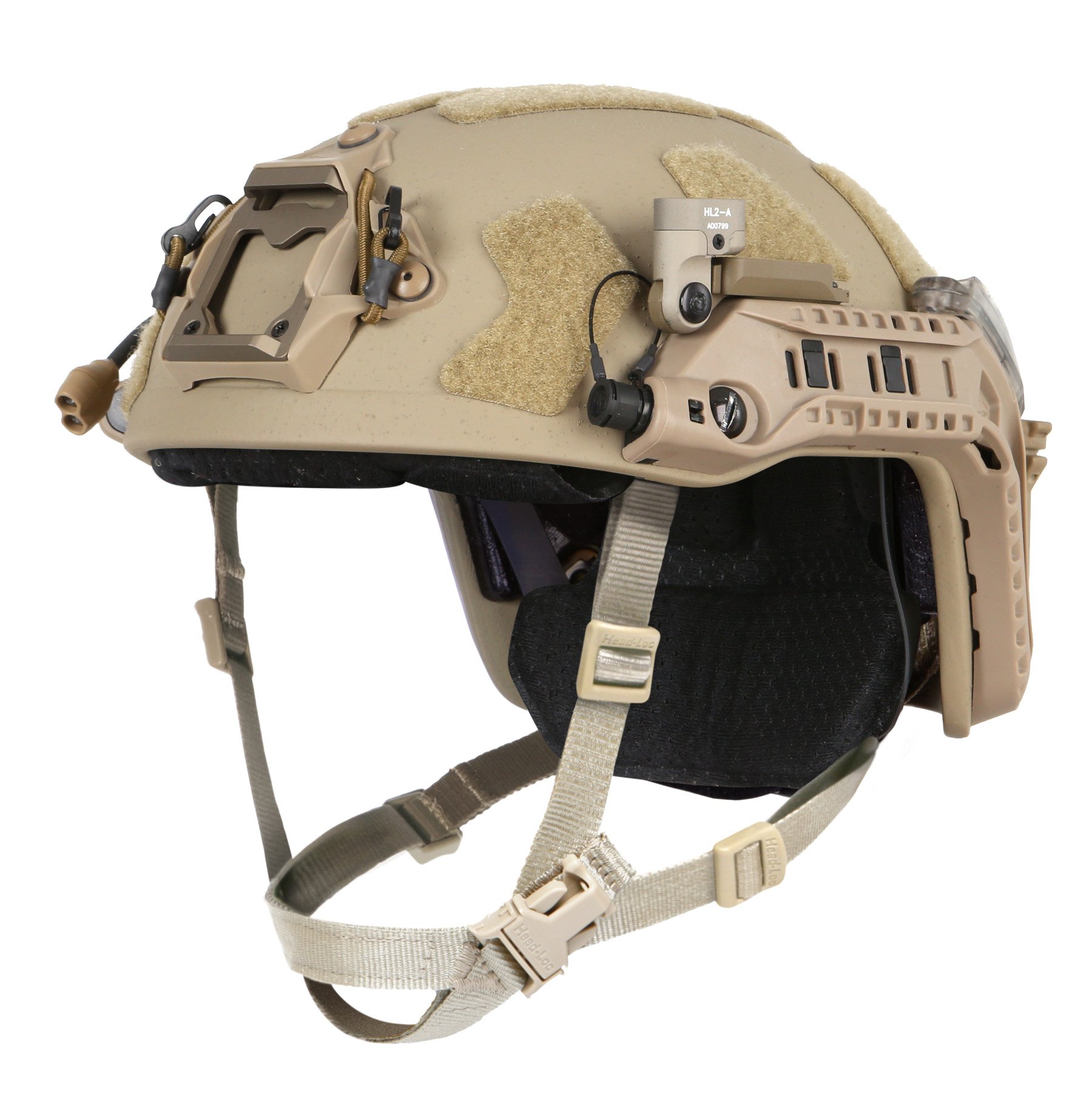 RAILINK® Powered and Data-Enabled ARC RAILS for FAST® Helmet Systems