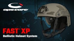 Gentex Unveils Ops-Core® FAST® XP Helmet System. Decorative of the new helmet system.