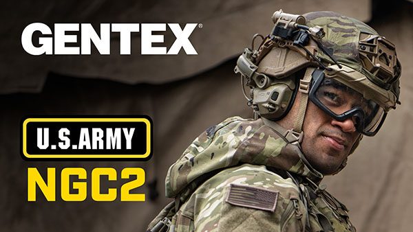 Gentex Corporation Selected to Support U.S. Army NGC2 Program with Ops-Core® AMP® Communication Headset and Integrated Solutions