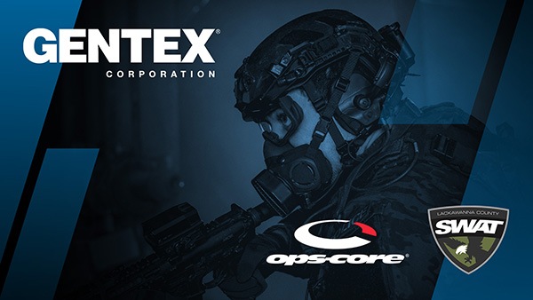 Lackawanna Police Department Visits Gentex Corporation to Take Delivery of Ops-Core® FAST® Helmet Systems